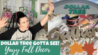 NEW Dollar Tree Stuff! Let's Make A Rustic Fall Sign