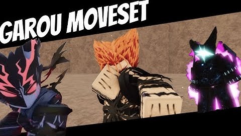 Garou Custom Moveset | JJS