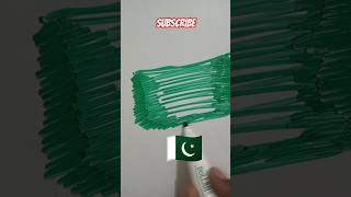 Pakistan zindabad 🇵🇰 painting #pakistan  #shorts #independenceday #14august #art  #painting