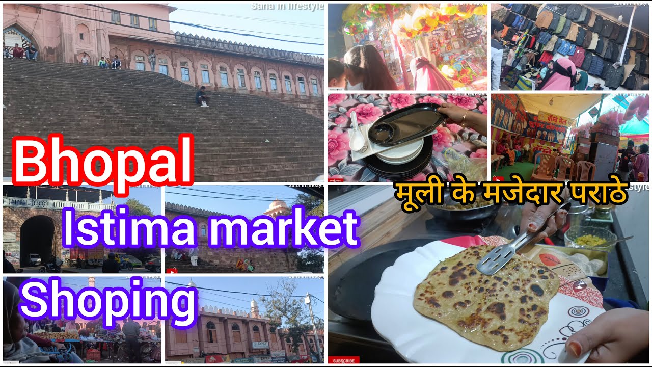 Muli ke majedar Paratha recipe ✅ भोपाल मार्केट shoping 