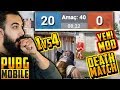 YENİ OYUN MODU DEATHMATCH'TE 1v4 ATIP ARDINDAN HİÇ ÖLMEDEN OYUN KAZANMAYA ÇALIŞTIK!! | PUBG Mobile