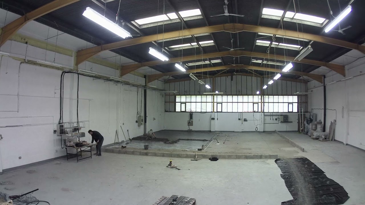 Installation of the Azvex Brewing Company Flooring