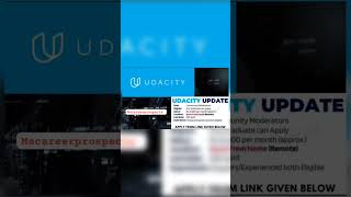Udacity is Hiring Work From Home for Community Moderators | Apply Online