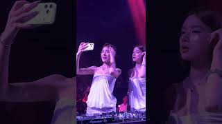 Take a guess which one is the younger twin? #sweetgirl #girlfeel #dj #femaledj