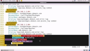 Apache HTTP Server Side configuration with password protection on a website