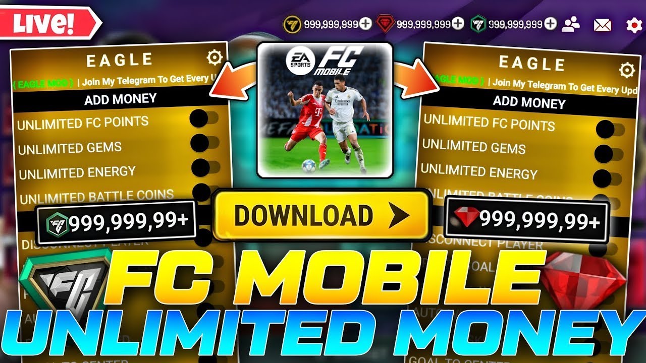 ✨FC Mobile MOD APK v26.1.02 Gameplay | FC MOBILE 26 Updated Mod Menu - (Unlimited Gems & Fc Points)