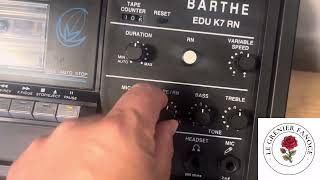 Ancien lecteur de cassette barthe educassette en France | Clasf image-video