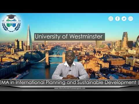 ISP Spotlight-MA International Planning and Sustainable Development at the University of Westminster