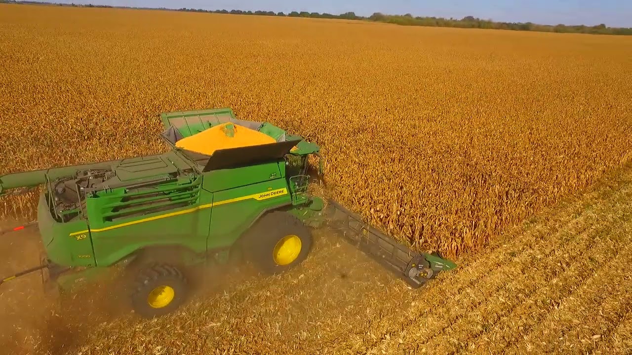 John deere + Geringhoff + кукурудза 2025 р.