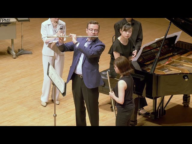PMF 2019] Open Masterclass ~Flute~ ／ PMF公開マスタークラス