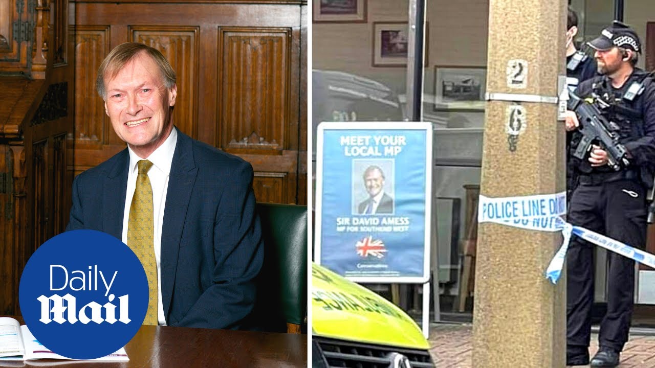 BREAKING: Tory MP Sir David Amess stabbed to death by knifeman