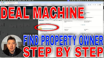 ✅  How To Find The Owner Of A Property In Deal Machine🔴