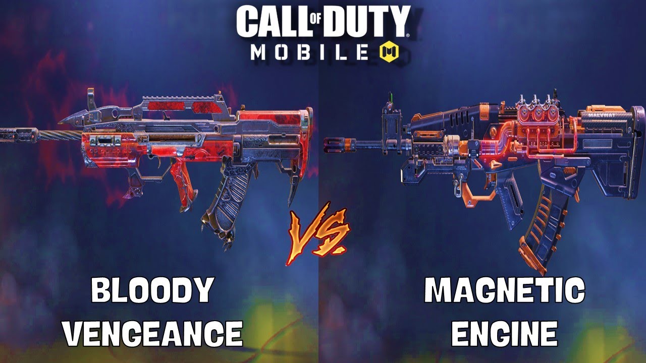 TYPE 25 MAGNETIC ENGINE VS TYPE 25 BLOODY VENGEANCE!!! COD MOBILE