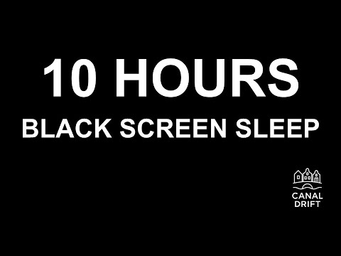 Tranquil Flow | 10 Hours Black Screen Calm Music for Sleep & Meditation ...