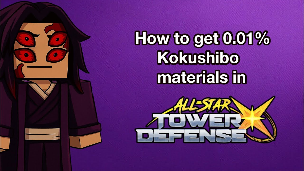 How to get 0.01% Kokushibo Materials in ASTD X (Complete Guide) - YouTube