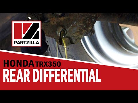 honda-rancher-rear-differential-oil-change-|-partzilla.com