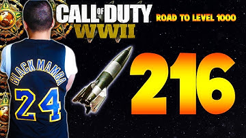 GOD LOBBY, 75 KILLS in Aachen Hardpoint with the V2 ROCKET! - COD WW2