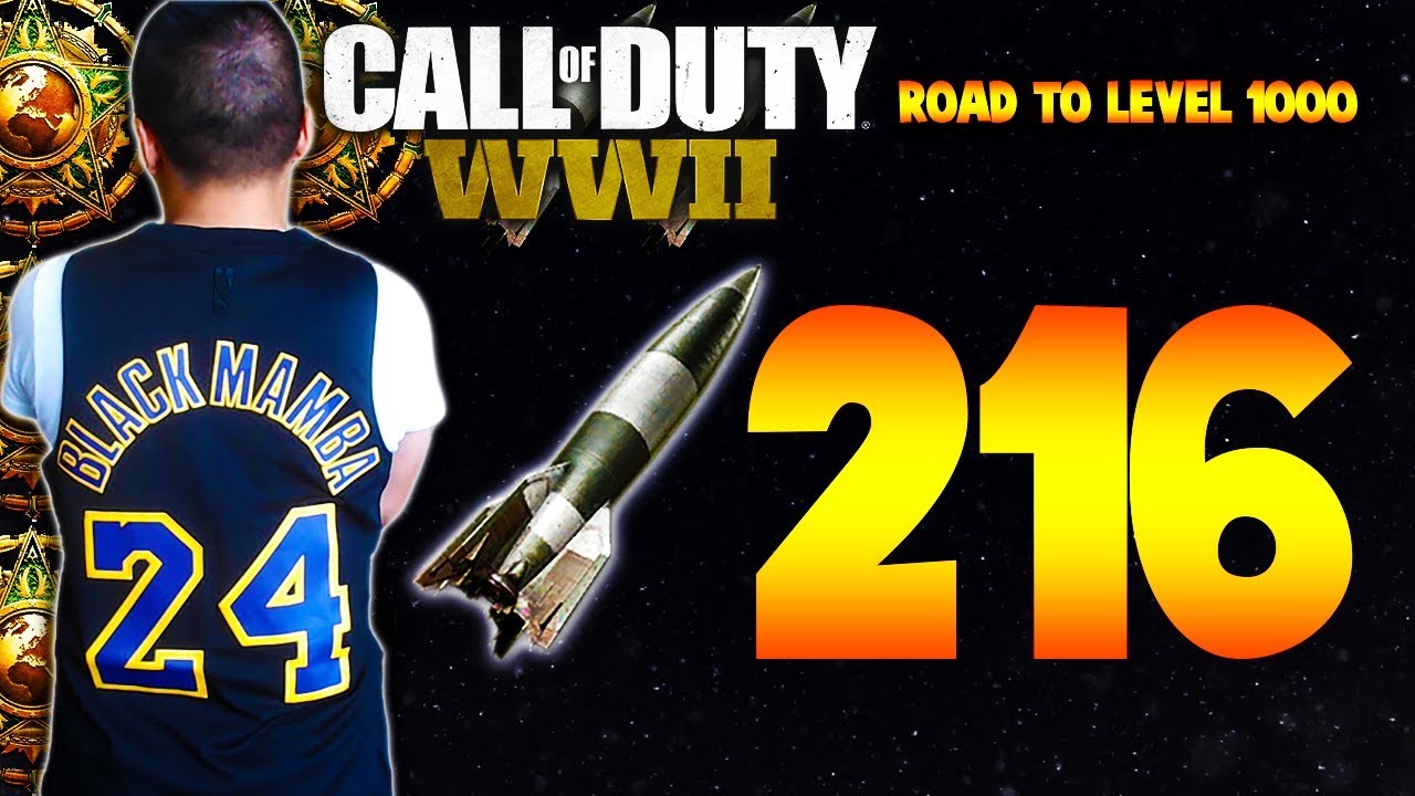 GOD LOBBY, 75 KILLS in Aachen Hardpoint with the V2 ROCKET! - COD WW2