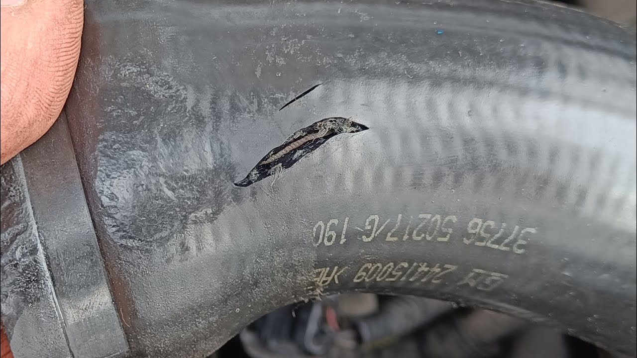 как быстро отремонтировать патрубок - YouTube