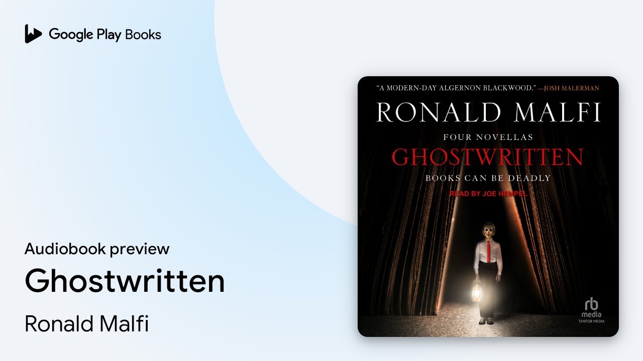 Ghostwritten by Ronald Malfi · Audiobook preview