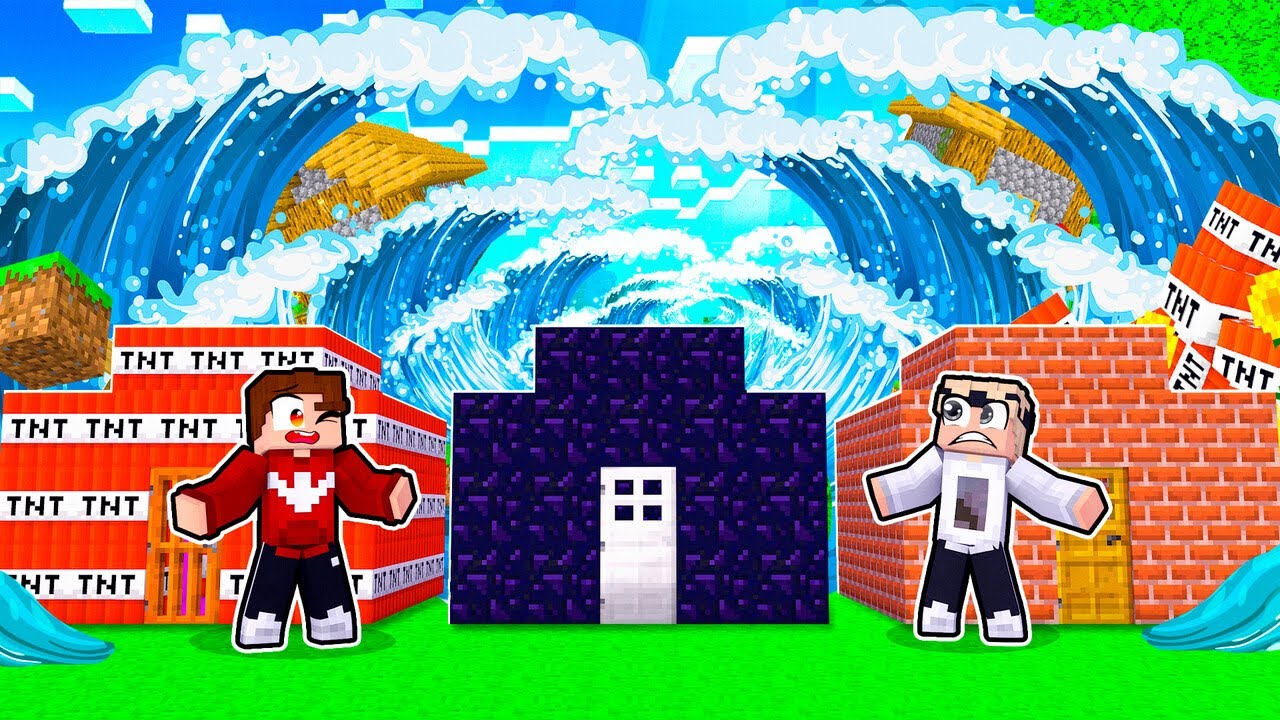 Der GRÖßTE TSUNAMI der WELT?! (Minecraft)