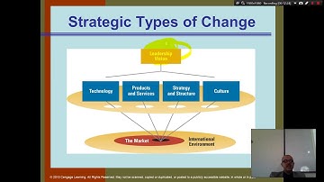 Organization Theory and Design, Chapter 8 - Part 1 - Innovation and Change Management