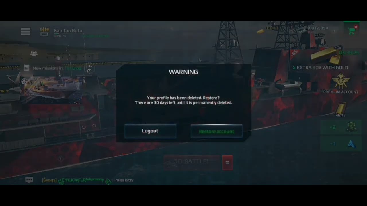 "How to Delete Modern Warships Account?! " - YouTube