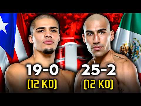 Xander Zayas (Puerto Rico) vs Damian Sosa (Mexico) | Full Fight Highlights