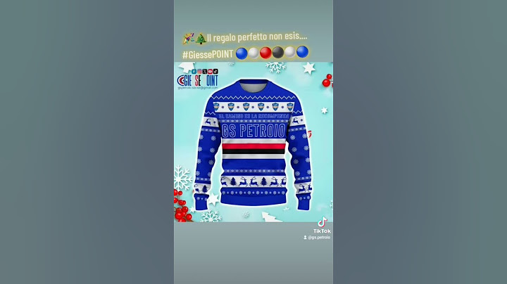 🎉🎄Il regalo perfetto non esis....#GiessePOINT 🔵⚪️🔴⚫️⚪️🔵
