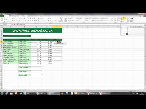 Excel Tips & Tricks - Quick Adding