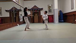 Caleb's Green Tip Black Belt Test(1)
