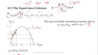 Power System Stability (6): The Equal-Area Criterion (1)