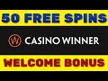 50 Free Spins Sign Up Bonus  Casino Winner Review  New ...