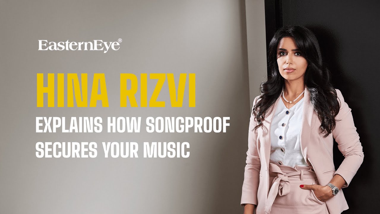 Lisa Rizvi Hina Rizvi explains how Song - Proof secures your music - YouTube