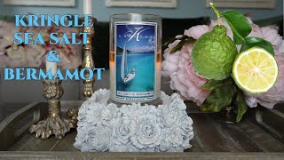 NEW Kringle Candle Sea Salt and Bergamot (Spring/Summer 2025)