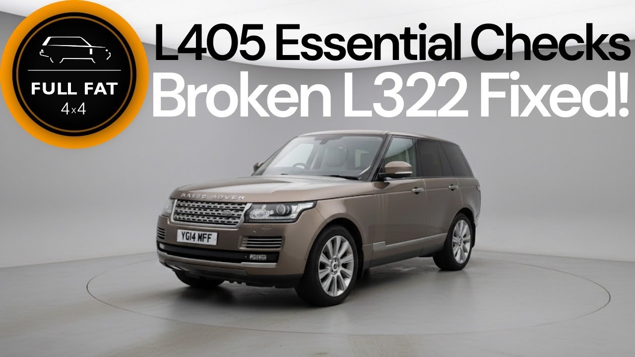 L322 Range Rover Rust I bought a broken L322 Range Rover 4.4 TDV8 at auction: the fix was ...