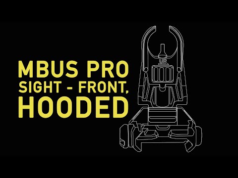 Magpul - MBUS Pro Sight - Hooded