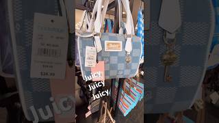 JUICY COUTURE TRENDING BAGS DENIM SATCHEL CROSSBODY BAG #juicycouture #macys #crossbodybags