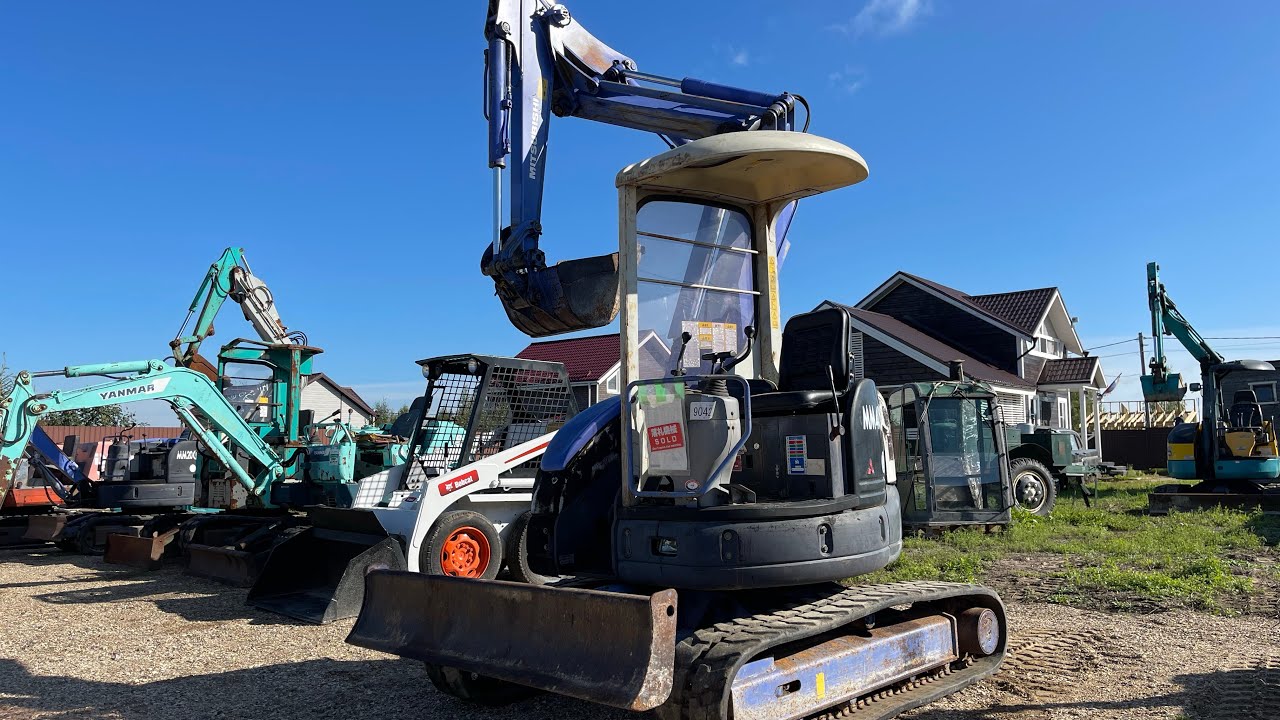 Продажа мини экскаватора Mitsubishi MM40SR 4 тонны робот Переславль Залесский