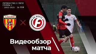 Обзор матча. «Алания 2» — «Форте»