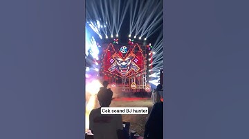 CEK SOUND BJ HUNTER #karnaval #soundhoreg #gampingan #pagak #malang #soundhoregmalang