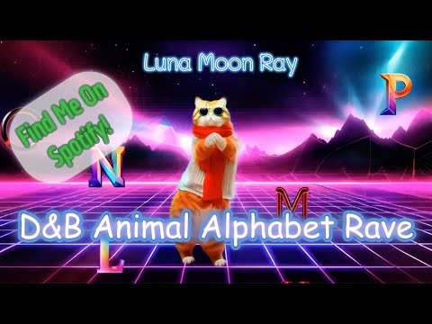 D&B Animal Alphabet Rave | The Ultimate Dance Party for Kids | Fun Song about Animals | Drum & Bass