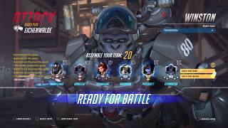 Overwatch Numbani ATTACK Soldier76 4Gold
