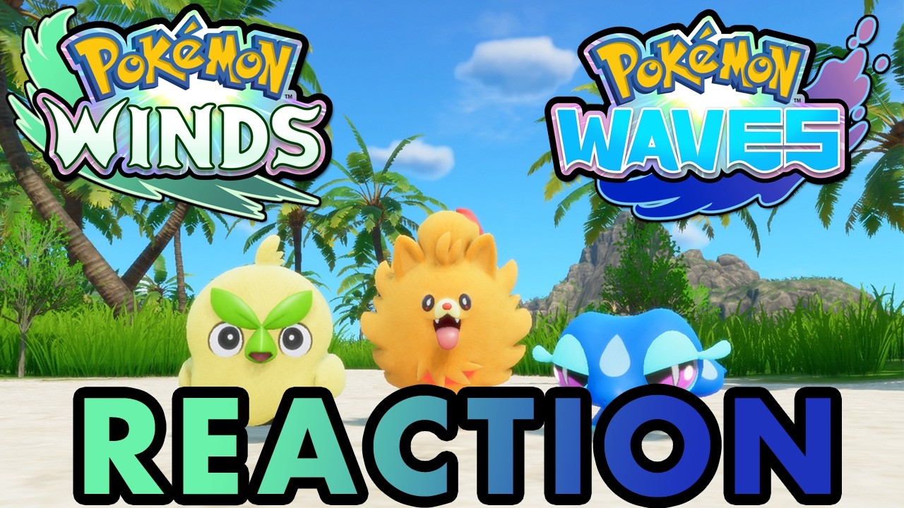 Реакция в прямом эфире на Pokemon Winds and Waves!
