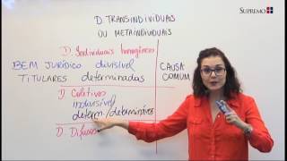 Direitos Transindividuais ou Metaindividuais - Profª. Thábata Filizola