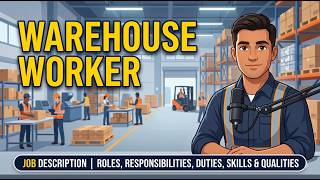 Warehouse Worker Job Description | Roles, Responsibilities, Duties, Skills & Qualities