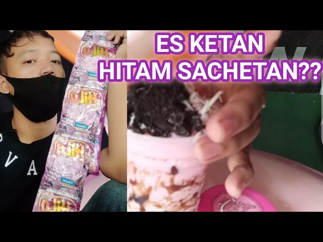 RESEP ES HILO RASA KETAN HITAM PERTAMA DI INDONESIA - YouTube