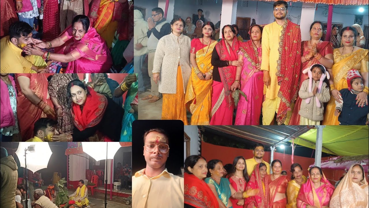 Vlog -254 || Haldi Ceremony Of Price Bhaiya || Mahashivratri || #trending #saadi #love AGR_9231 💜🧿🕊️