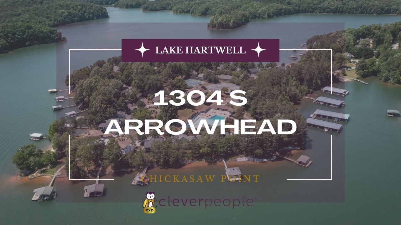Waterfront Home on Lake Hartwell 1304 S Arrowhead, SC YouTube