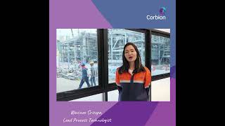 Wasinee Srisupa in the construction of Corbion’s new circular lactic acid plant
